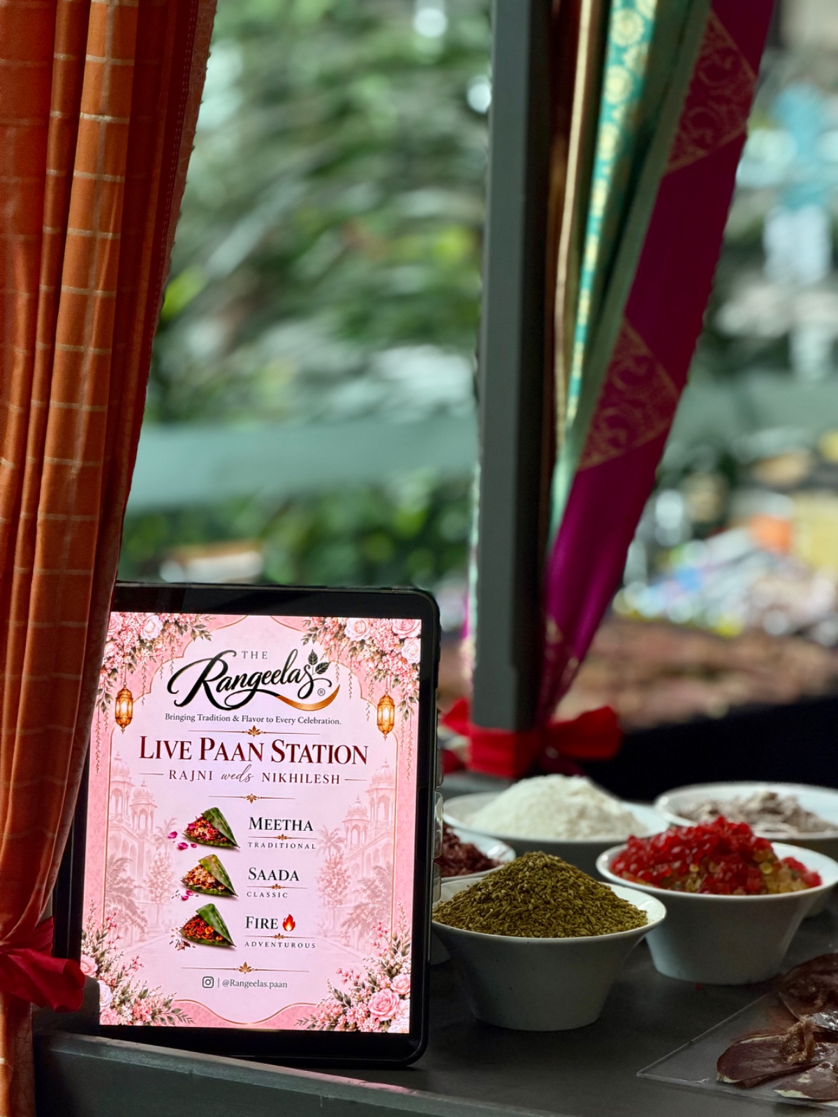 The Rangeelas | Live Paan Station with Decorated Cart, Masala Soda, Sugarcane Juice, and Ice-Gola., photo 1