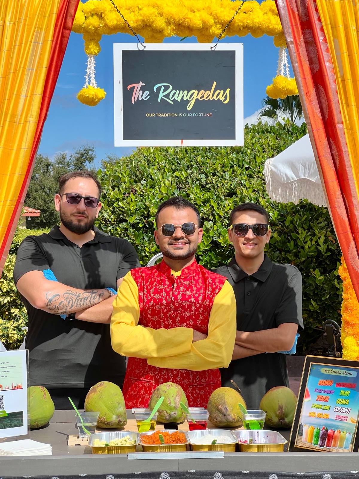 The Rangeelas | Live Paan Station with Decorated Cart, Masala Soda, Sugarcane Juice, and Ice-Gola., photo 24