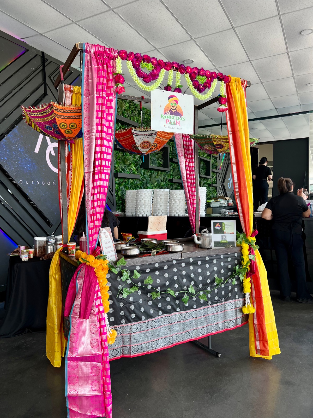 The Rangeelas | Live Paan Station with Decorated Cart, Masala Soda, Sugarcane Juice, and Ice-Gola., photo 36